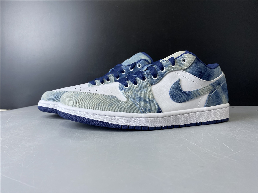 Jordan1 Washed Denim CZ8455-100