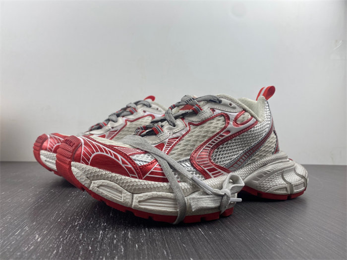 Balenciaga 3XL White Red 734734 W3XL2 9060