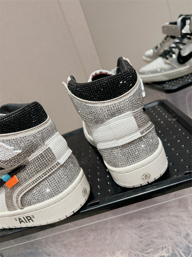 Dior x Nike Air Jordan High crystal D001