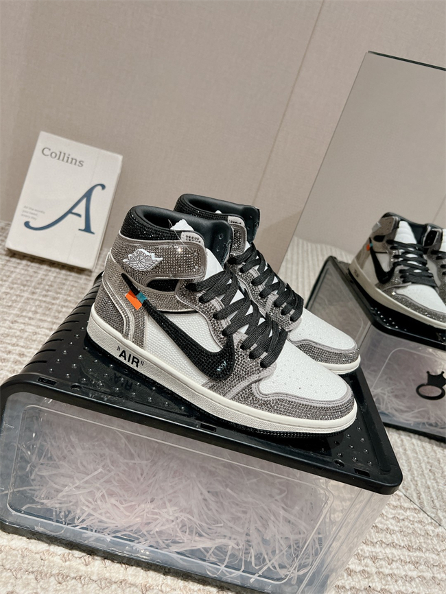 Dior x Nike Air Jordan High crystal D003