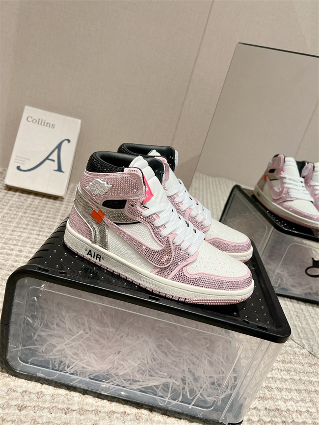 Dior x Nike Air Jordan High crystal D006