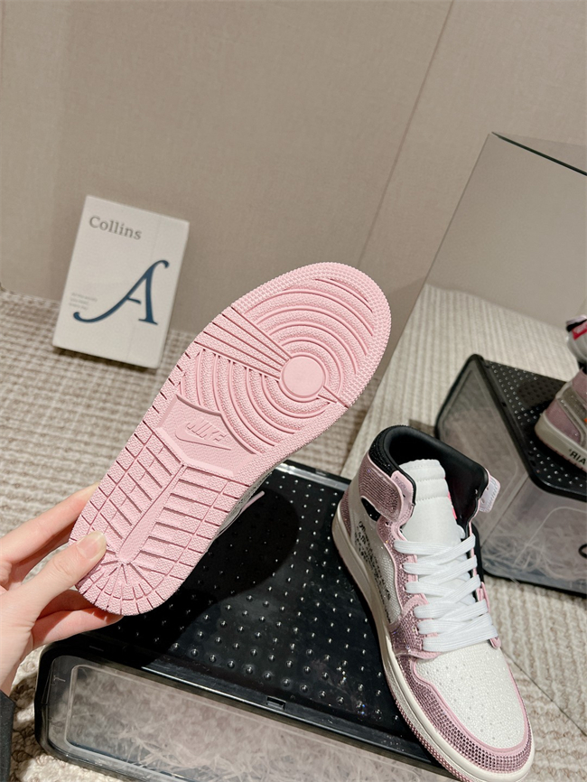 Dior x Nike Air Jordan High crystal D006