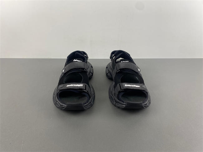 BALENCIAGA BLACK ‘3XL’ SANDALS 786956 W3XLT 1000