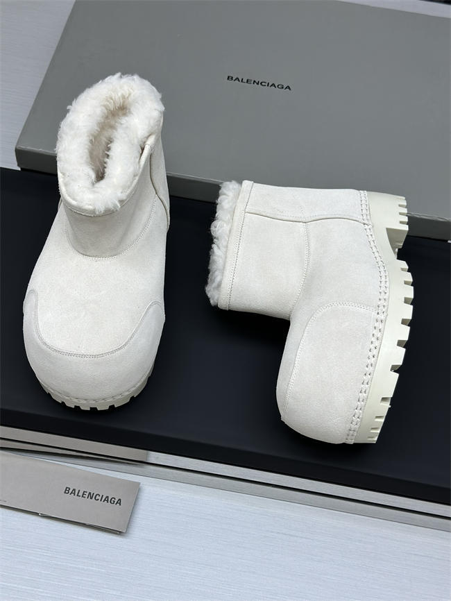 Balenciaga Alaska Fur Boot