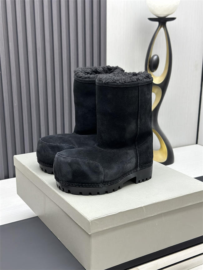 Balenciaga Alaska Fur Boot