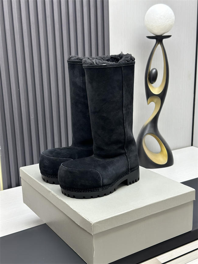 Balenciaga Alaska Fur Boot