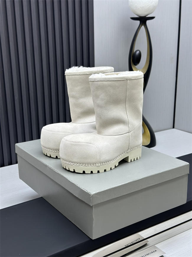 Balenciaga Alaska Fur Boot
