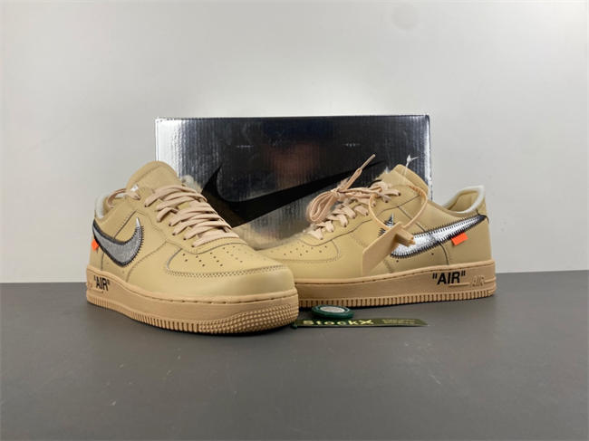 Off-White x Nike Air Force 1 Low “Sesame” FD6900-200